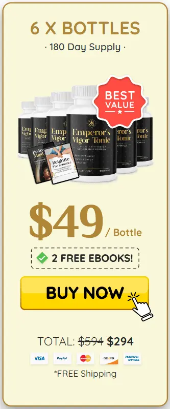 emperor vigor tonic 6 bottles price